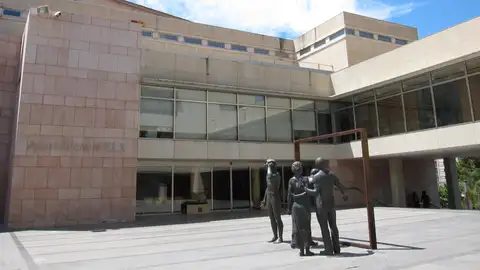 Acceso principal al Ayuntamiento de Elche. Acceso principal al Ayuntamiento de Elche.