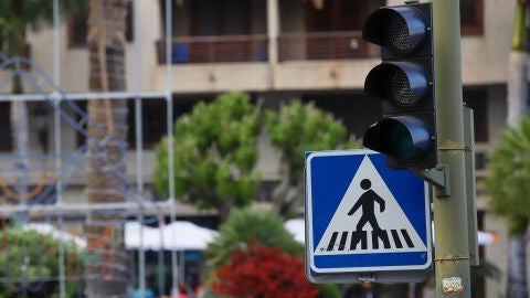 Imagen de La Palma durante el apag&oacute;n