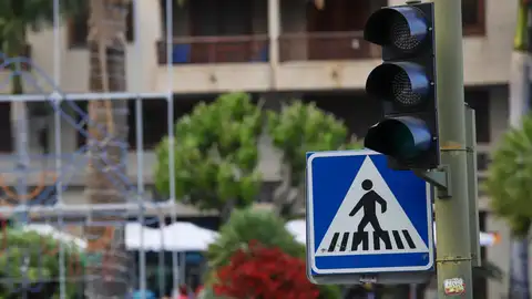 Imagen de La Palma durante el apagón Imagen de La Palma durante el apagón