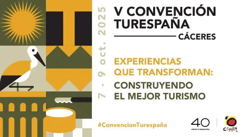 Abierto el plazo de inscripción para participar en la V Convención Turespaña del 7 al 9 de octubre en Cáceres Abierto el plazo de inscripción para participar en la V Convención Turespaña del 7 al 9 de octubre en Cáceres
