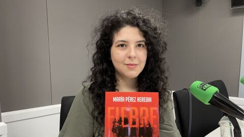 La escritora María Pérez Heredia