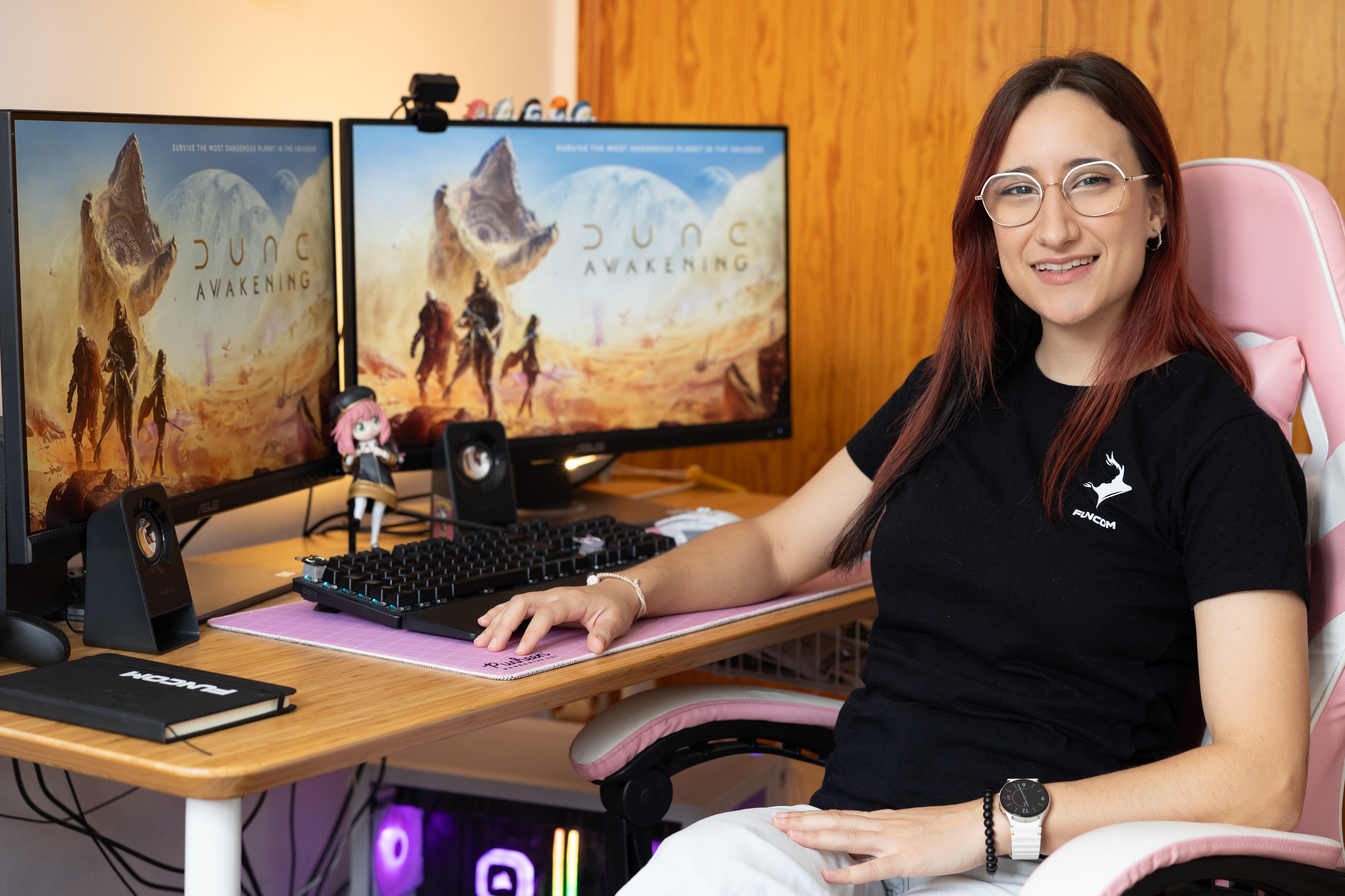La almanseña, Ana Belén Hernández, una de las encargadas de 'dar luz' al videojuego ‘Dune: Awakening’ La almanseña, Ana Belén Hernández, una de las encargadas de 'dar luz' al videojuego ‘Dune: Awakening’