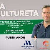 Este viernes 13 de junio, no te pierdas La Cultureta en el Centro Cultural La Malagueta