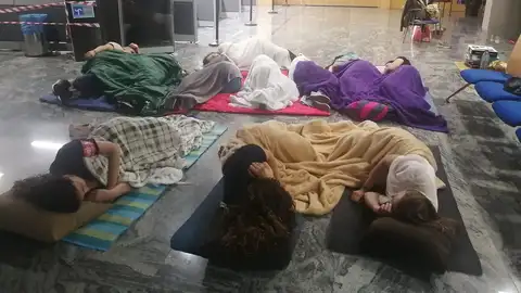 Encierro de los comités de Bienestar Social y Residencias de Ancianos en Asturias Encierro de los comités de Bienestar Social y Residencias de Ancianos en Asturias