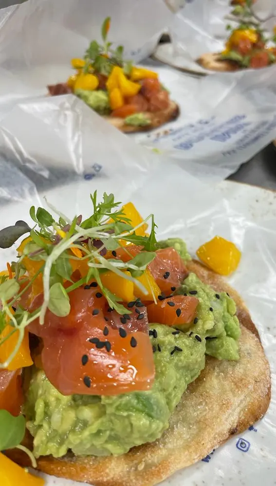 Uno de los platos del menú Uno de los platos del menú