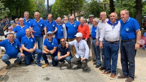 Miembros del c&iacute;rculo en el Martes de Campo en Oviedo