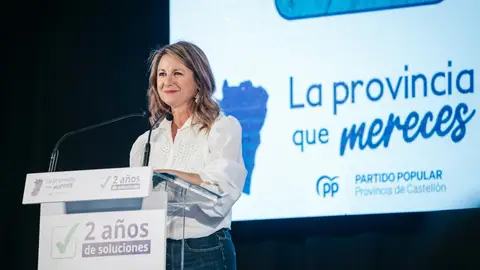 Begoña Carrasco en un acto del PPCS Begoña Carrasco en un acto del PPCS