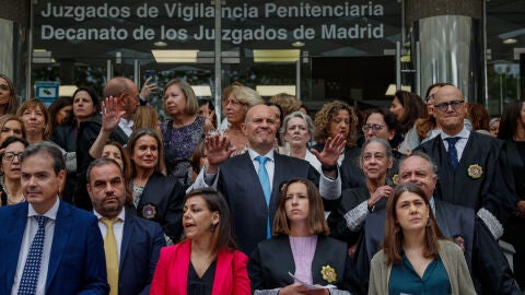 Protesta de jueces y fiscales este miércoles/ EFE/ Daniel González Protesta de jueces y fiscales este miércoles/ EFE/ Daniel González