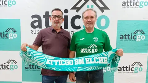 Juanjo Ávila y Santiago Brian. Juanjo Ávila y Santiago Brian.