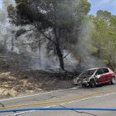 Incendio en Finestrat