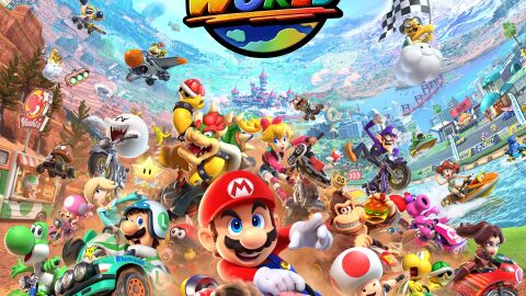 Portada Mario Kart World Portada Mario Kart World
