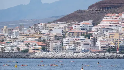 Zona costera de Los Cristianos Zona costera de Los Cristianos