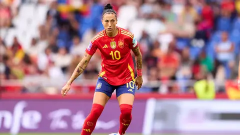 Jenni Hermoso durante un partido con España Jenni Hermoso durante un partido con España