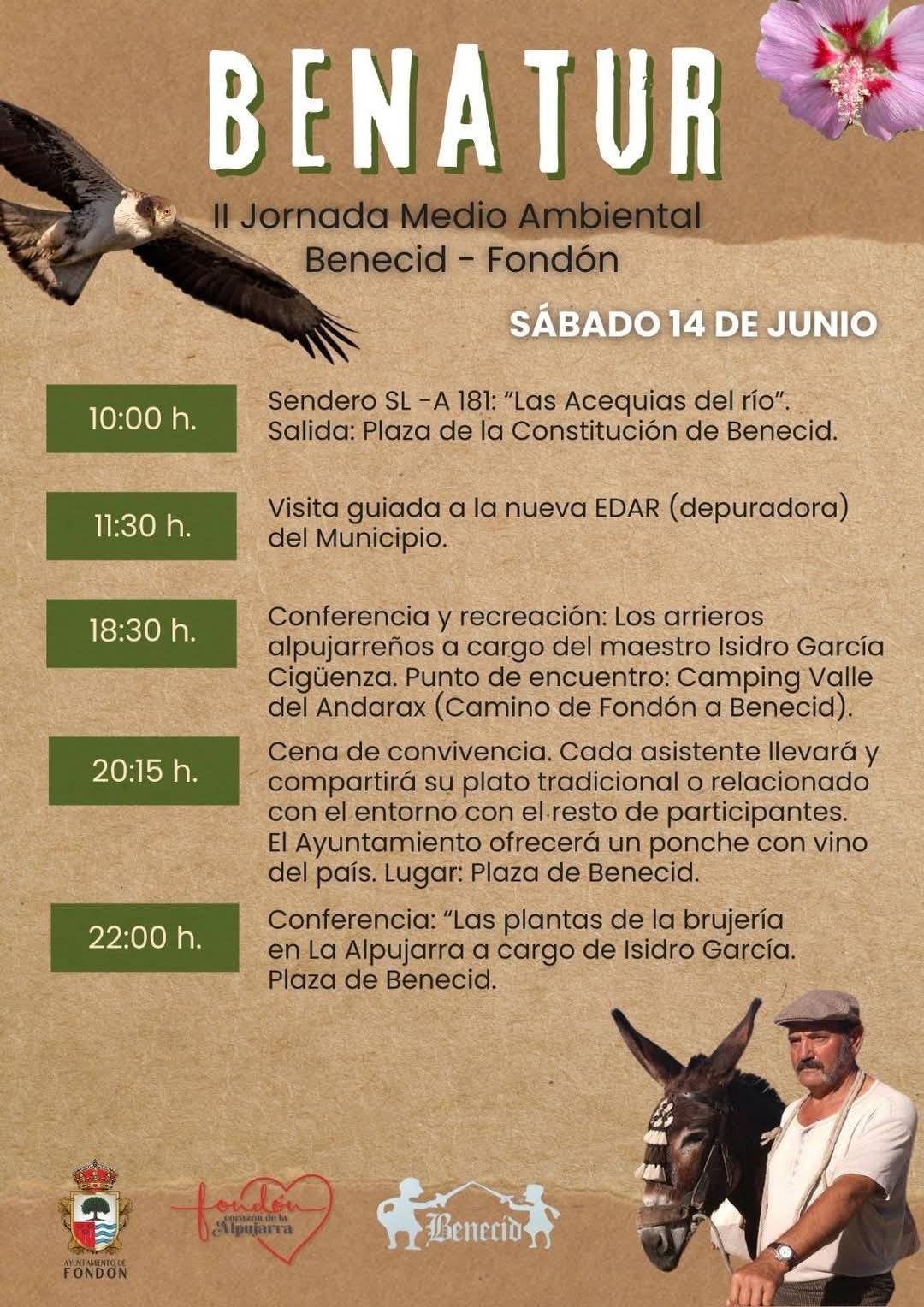 'Benatur' promociona el entorno de Benecid (Fondón) 'Benatur' promociona el entorno de Benecid (Fondón)