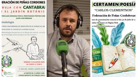 Juan Serrano, pte Federaci&oacute;n de Pe&ntilde;as C&oacute;rdobesas