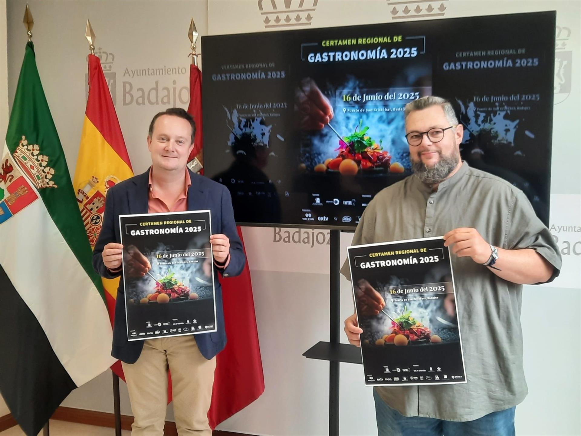 Tres cocineros se disputan el próximo lunes en Badajoz el Certamen Regional de Gastronomía Tres cocineros se disputan el próximo lunes en Badajoz el Certamen Regional de Gastronomía