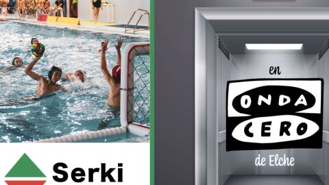 Serki waterpolo alevín en Elche.
