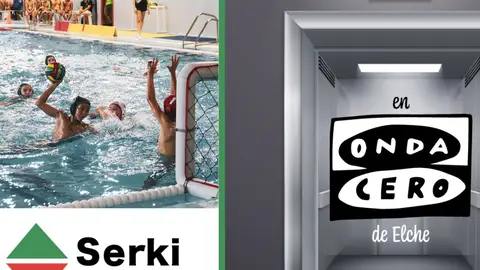 Serki waterpolo alevín en Elche. Serki waterpolo alevín en Elche.