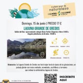 Ruta por la Laguna Grande de Gredos este domingo de la mano de Nordic Walking Segovia