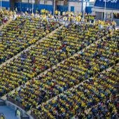 Imagen del Estadio de GRan Canaria durante un partido