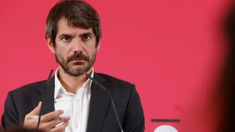 Imagen de archivo del ministro de Cultura y portavoz de Sumar, Ernest Urtasun,