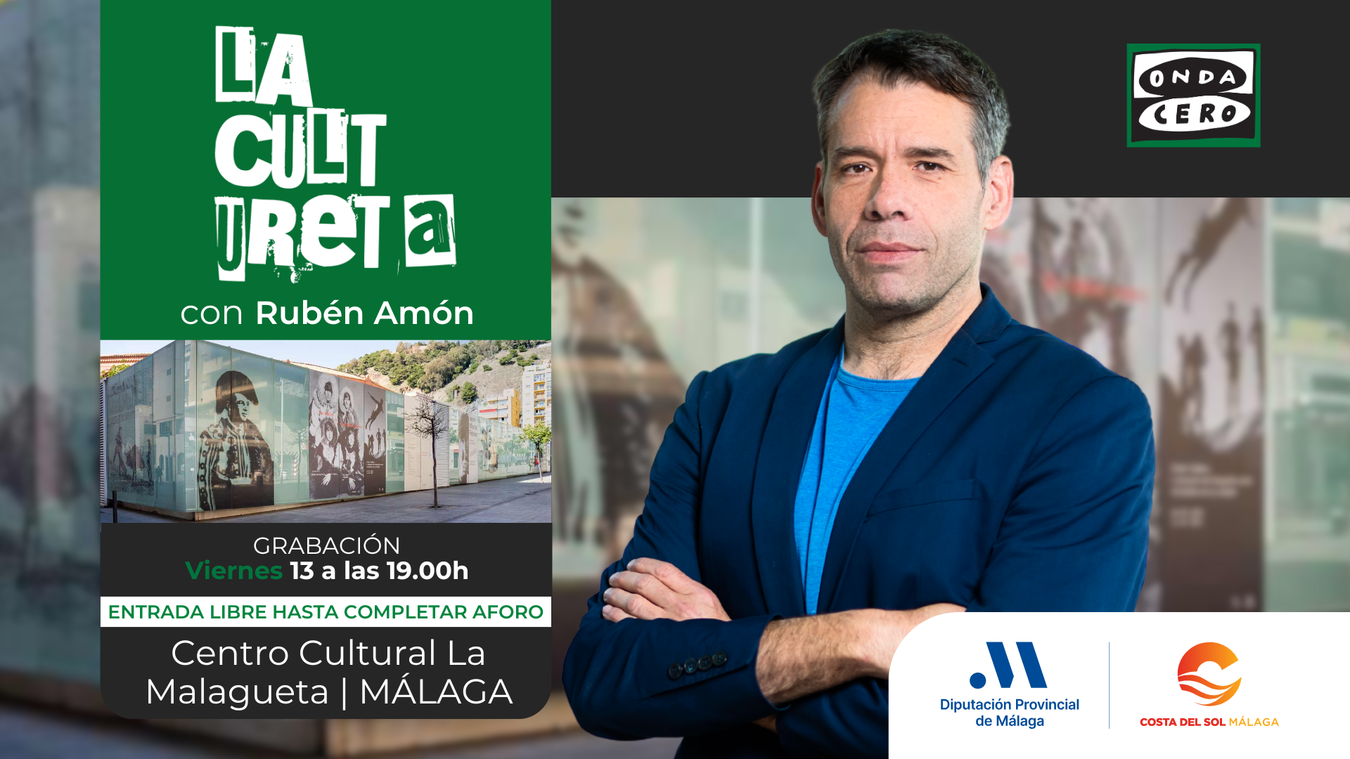 La Cultureta reflexiona sobre cultura y tauromaquia en un programa especial desde Málaga La Cultureta reflexiona sobre cultura y tauromaquia en un programa especial desde Málaga