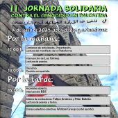 II Jornada Solidaria con el pueblo palestino