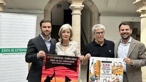 Jerez de los Caballeros recreará del 10 al 13 de julio su pasado medieval en una nueva edición del Festival Templario Jerez de los Caballeros recreará del 10 al 13 de julio su pasado medieval en una nueva edición del Festival Templario