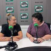 Norma, encargada de relaciones públicas y eventos del Resto-Bar La Giacomina, junto a Marta Llinares 