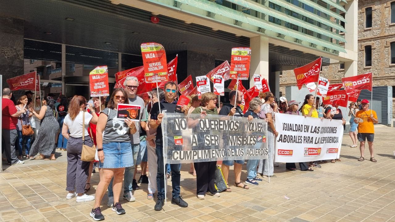 CCOO reclama personal suficiente para dar una adecuada asistencia en servicios sociales CCOO reclama personal suficiente para dar una adecuada asistencia en servicios sociales