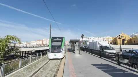 Trambahia en su paso por Chiclana Trambahia en su paso por Chiclana