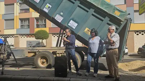 Las tres organizaciones agrarias de Guadalajara protestan por la situación crítica del cereal Las tres organizaciones agrarias de Guadalajara protestan por la situación crítica del cereal