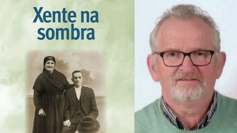 El autor y su libro "Xente na sombra"