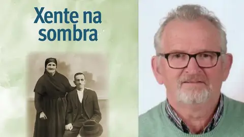 El autor y su libro "Xente na sombra" El autor y su libro "Xente na sombra"