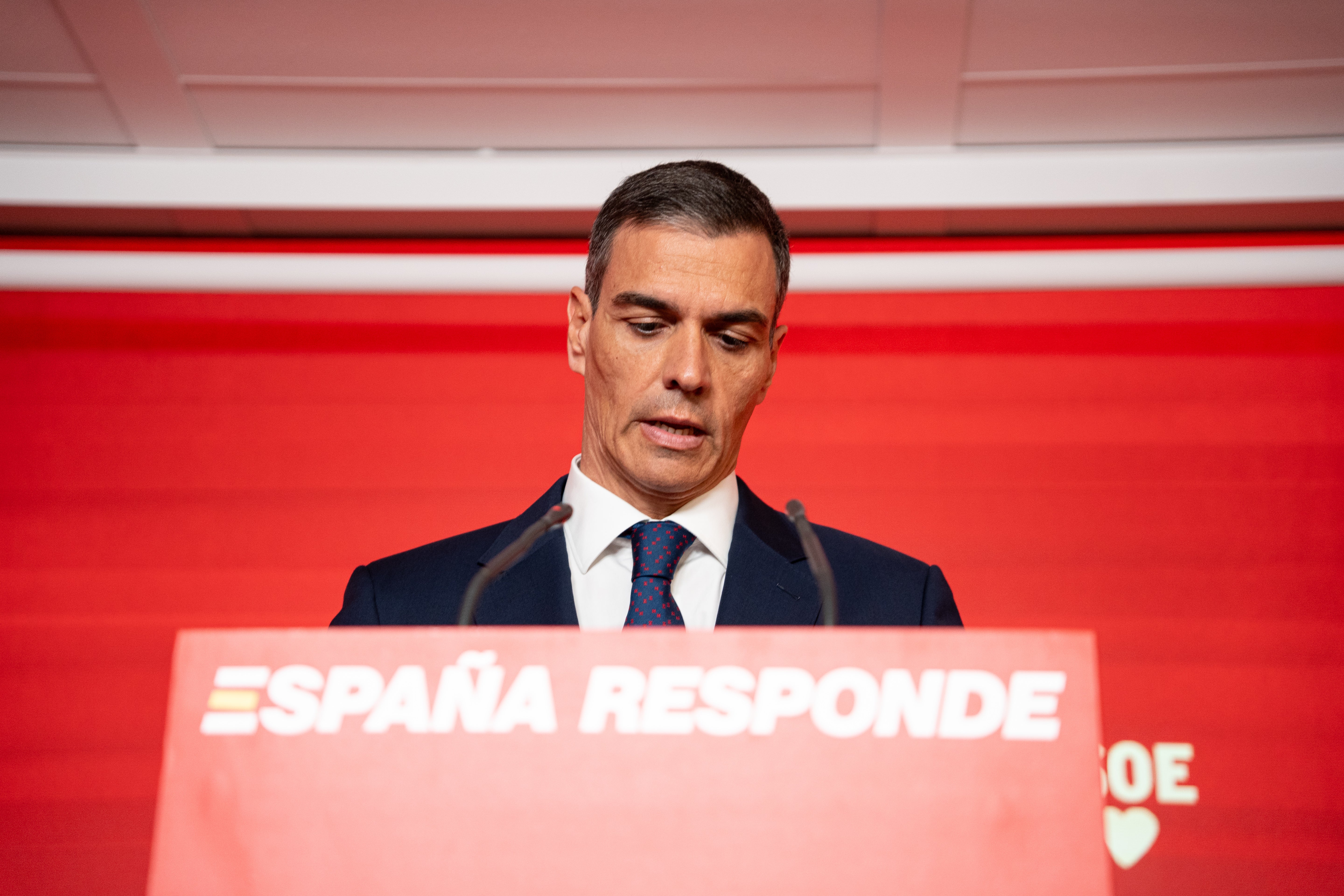 Las frases más destacadas de la comparecencia de Sánchez: del perdón a la ciudadanía a la decepción con Santos Cerdán Las frases más destacadas de la comparecencia de Sánchez: del perdón a la ciudadanía a la decepción con Santos Cerdán