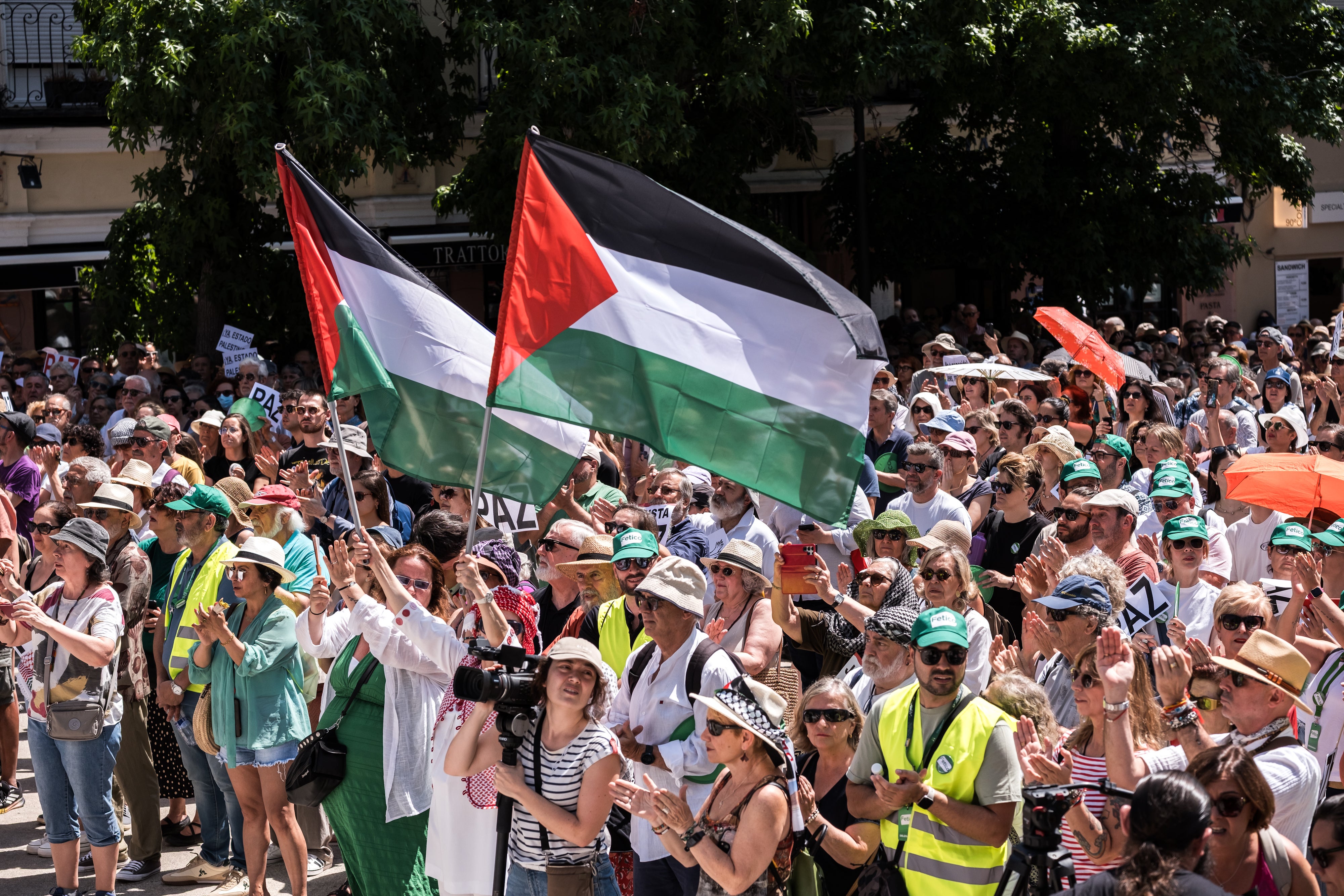 125 concentraciones en diferentes puntos de España piden "el fin del genocidio" en Gaza 125 concentraciones en diferentes puntos de España piden "el fin del genocidio" en Gaza