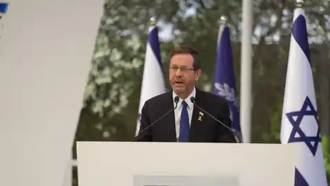 El presidente de Israel, Isaac Herzog, en una foto de archivo El presidente de Israel, Isaac Herzog, en una foto de archivo
