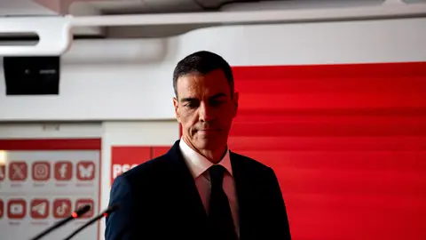 El presidente del Gobierno, Pedro Sánchez, en Ferraz el pasado 12 de junio El presidente del Gobierno, Pedro Sánchez, en Ferraz el pasado 12 de junio