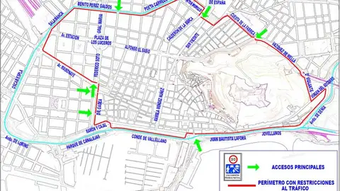 Mapa el dispositivo especial de tráfico Mapa el dispositivo especial de tráfico