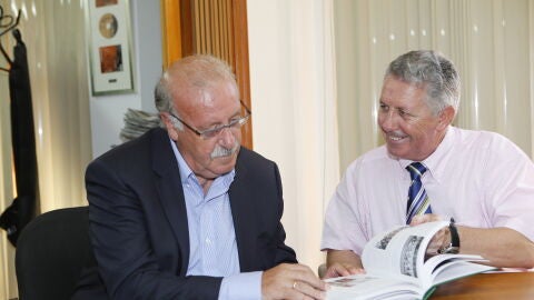 Vicente del Bosque y Eliseu G&oacute;mez