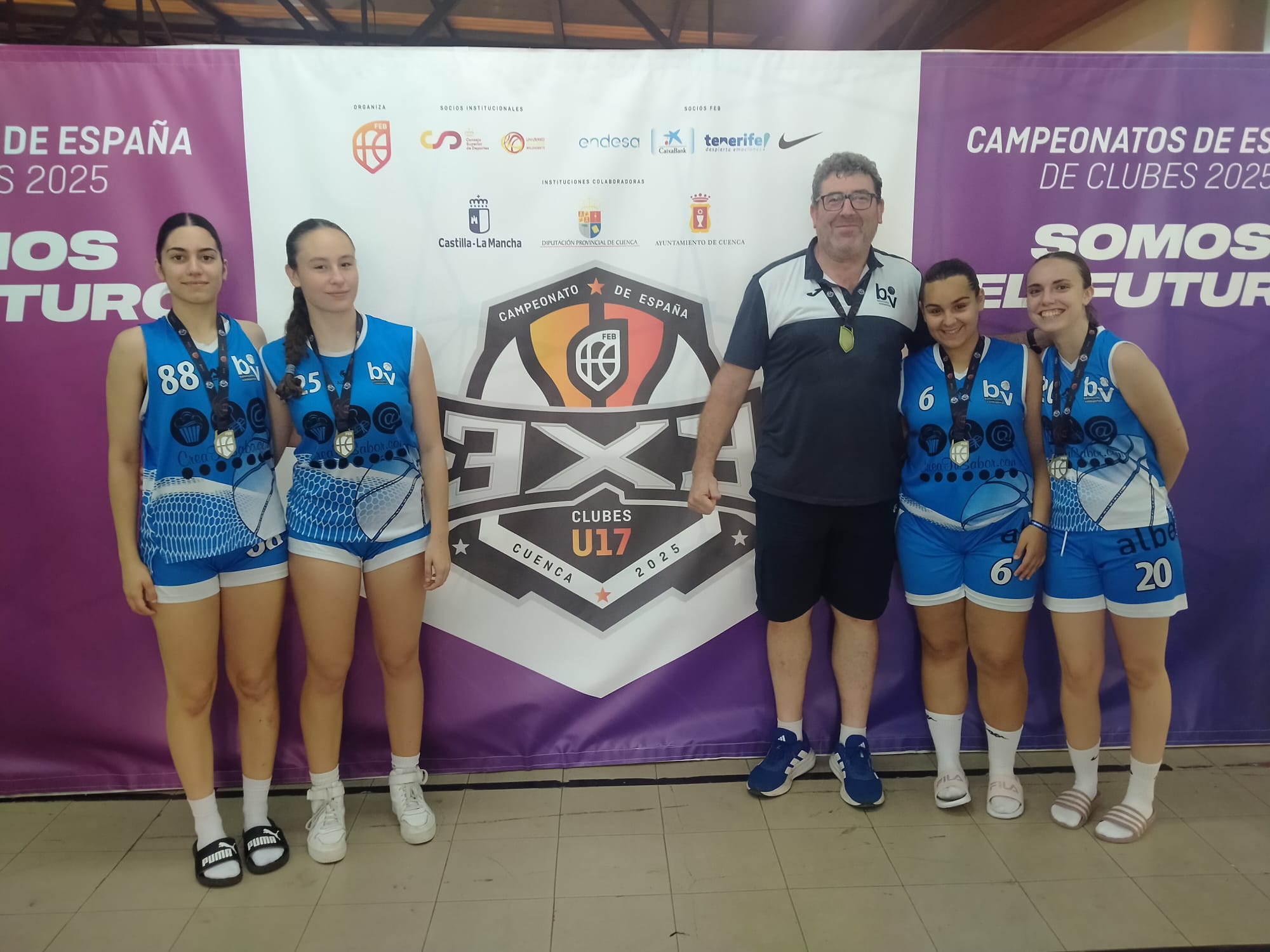 Segundo año consecutivo de estar en el Campeonato de España 3X3 para las chicas del Baloncesto Valdepeñas Segundo año consecutivo de estar en el Campeonato de España 3X3 para las chicas del Baloncesto Valdepeñas