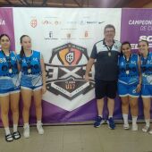 Equipo de Valdepeñas en el Campeonato de España 3X3