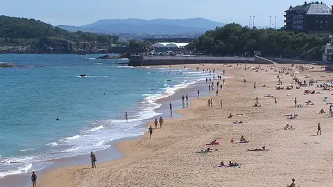 Playa de La Concha de Santander Playa de La Concha de Santander