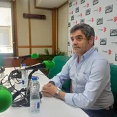 Luis Alberto Marín, en los estudios de Onda Cero Ciudad Real Luis Alberto Marín, en los estudios de Onda Cero Ciudad Real
