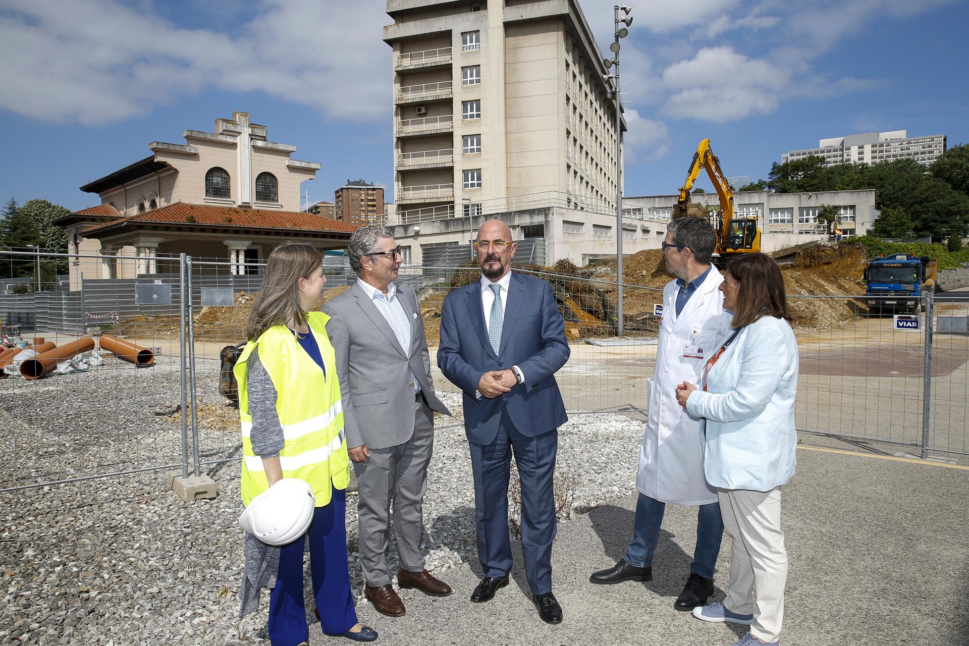La excavación del búnker de la protonterapia comenzará a final de mes o principios del próximo La excavación del búnker de la protonterapia comenzará a final de mes o principios del próximo