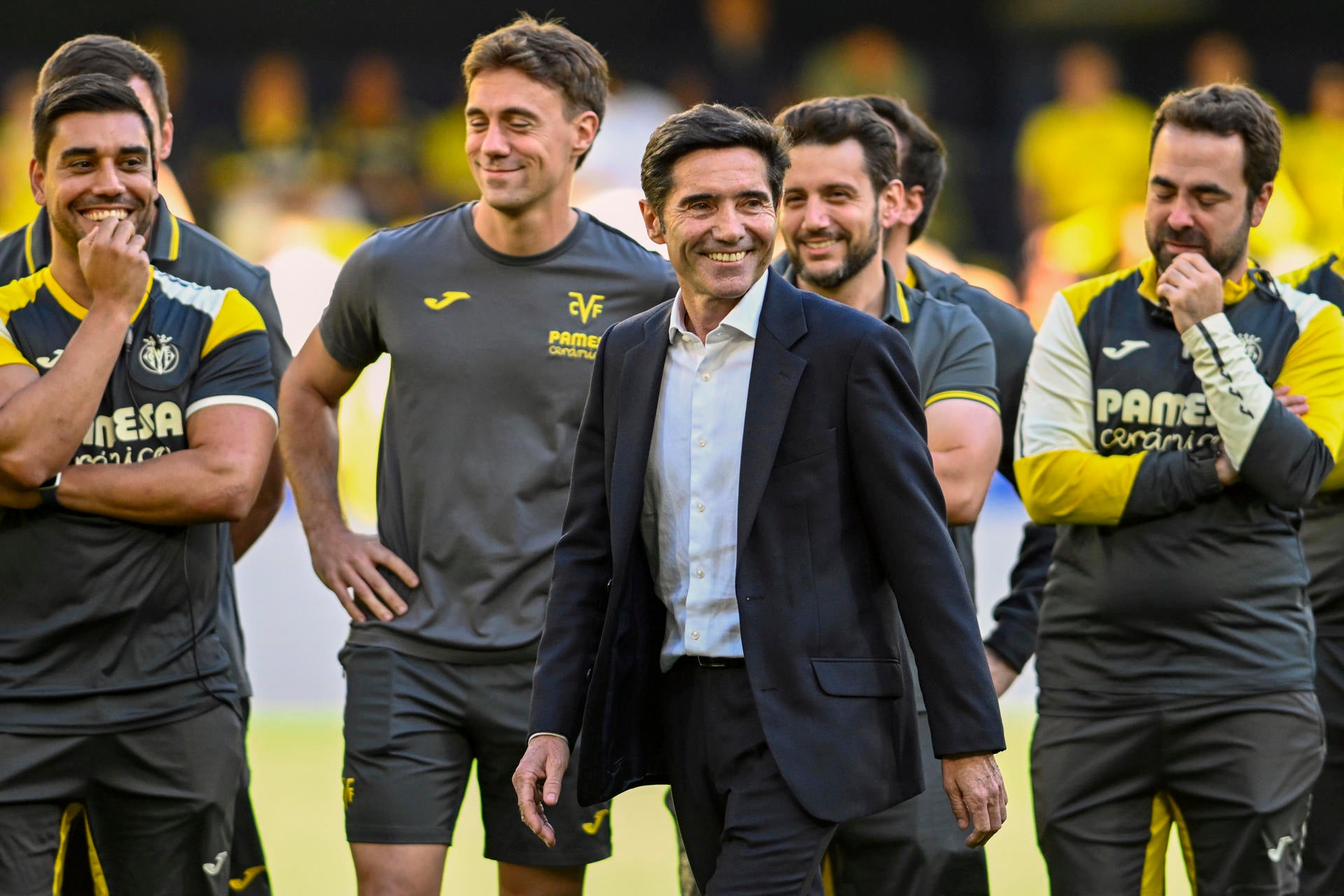 Marcelino quiere un Villarreal más fuerte en "todas las zonas del campo" Marcelino quiere un Villarreal más fuerte en "todas las zonas del campo"