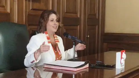 La alcaldesa de Teruel, Emma Buj EMMA BUJ