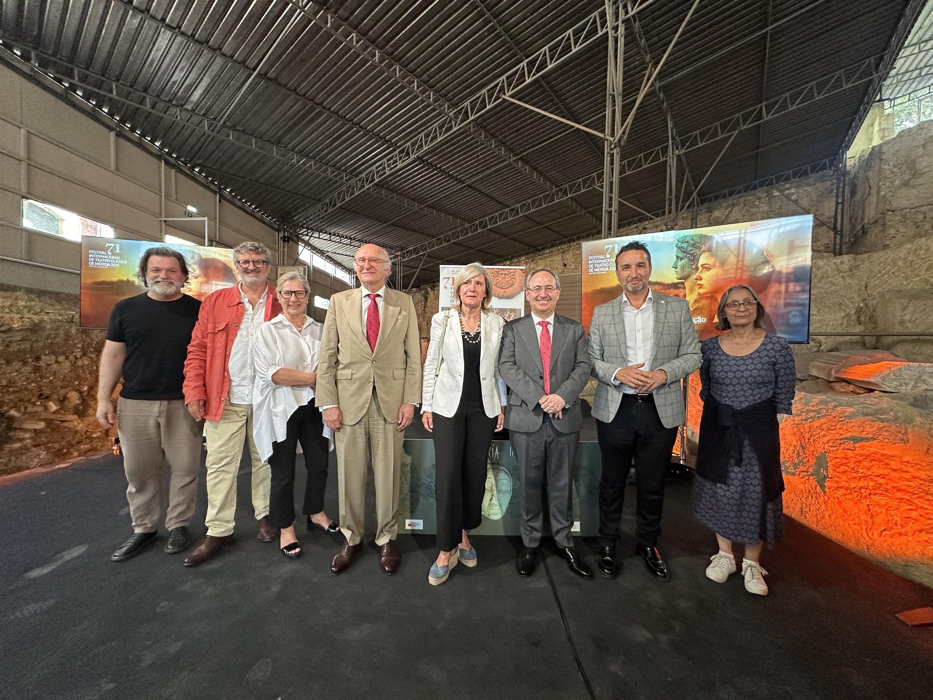 El Festival de Mérida presenta en Lisboa su 71ª edición que contará con dos producciones portuguesas El Festival de Mérida presenta en Lisboa su 71ª edición que contará con dos producciones portuguesas