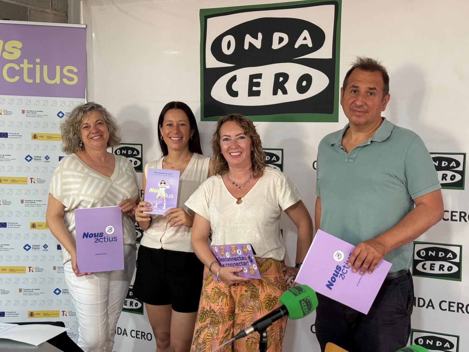 Descubre cómo "dominar el mundo digital con seguridad" con el programa 'Nous Actius' dirigido a niños y jóvenes Descubre cómo "dominar el mundo digital con seguridad" con el programa 'Nous Actius' dirigido a niños y jóvenes