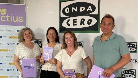Francisca Negre, Layla Serra, Elka Dimitrova y Paco Mu&ntilde;oz en la UIB.